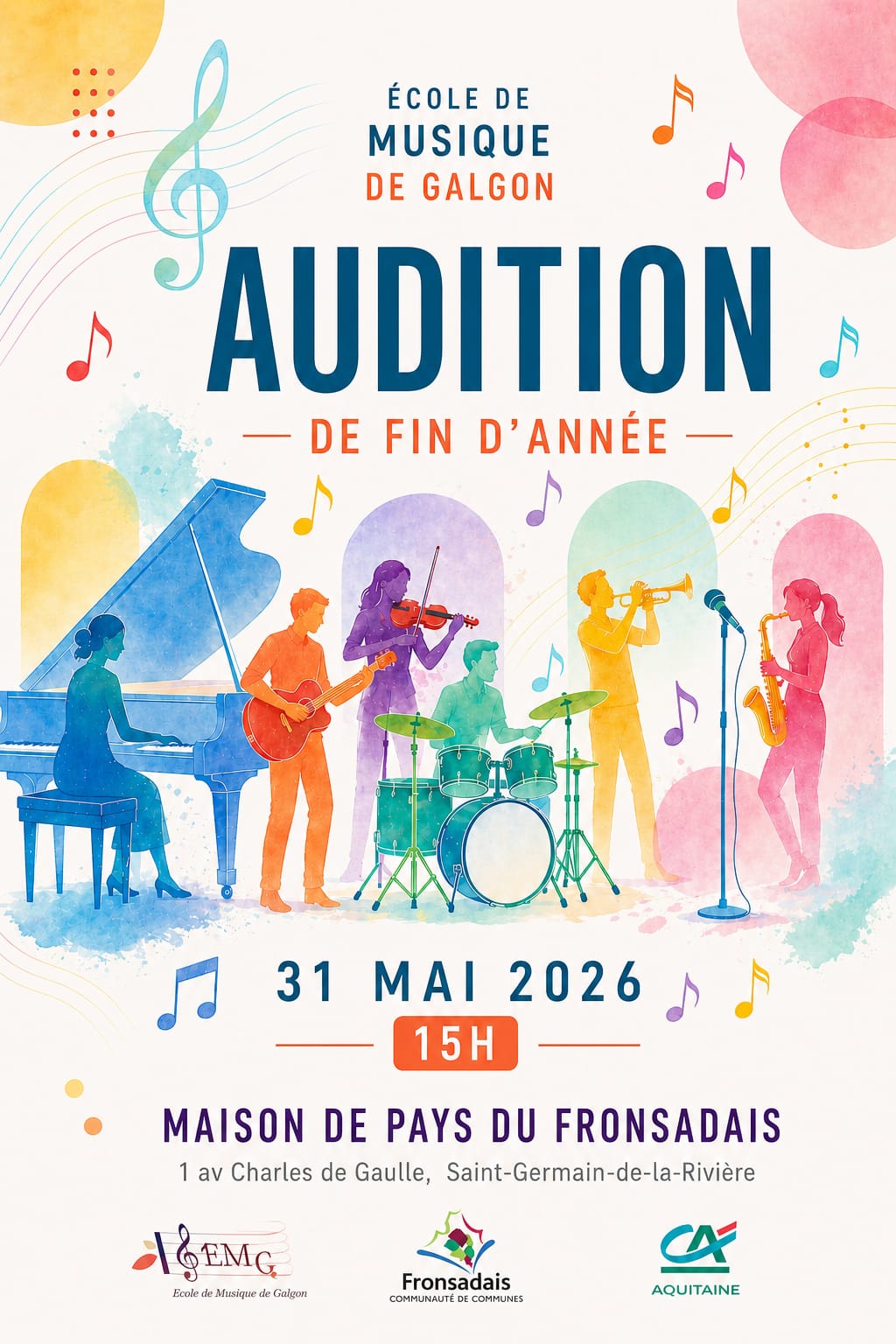 Affiche Audition 2025 small