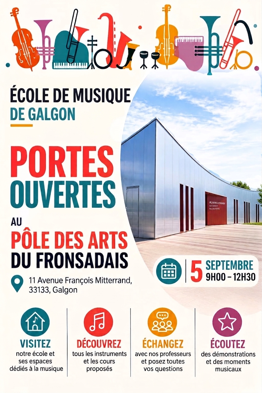 2027 Affiche Portes ouvertes
